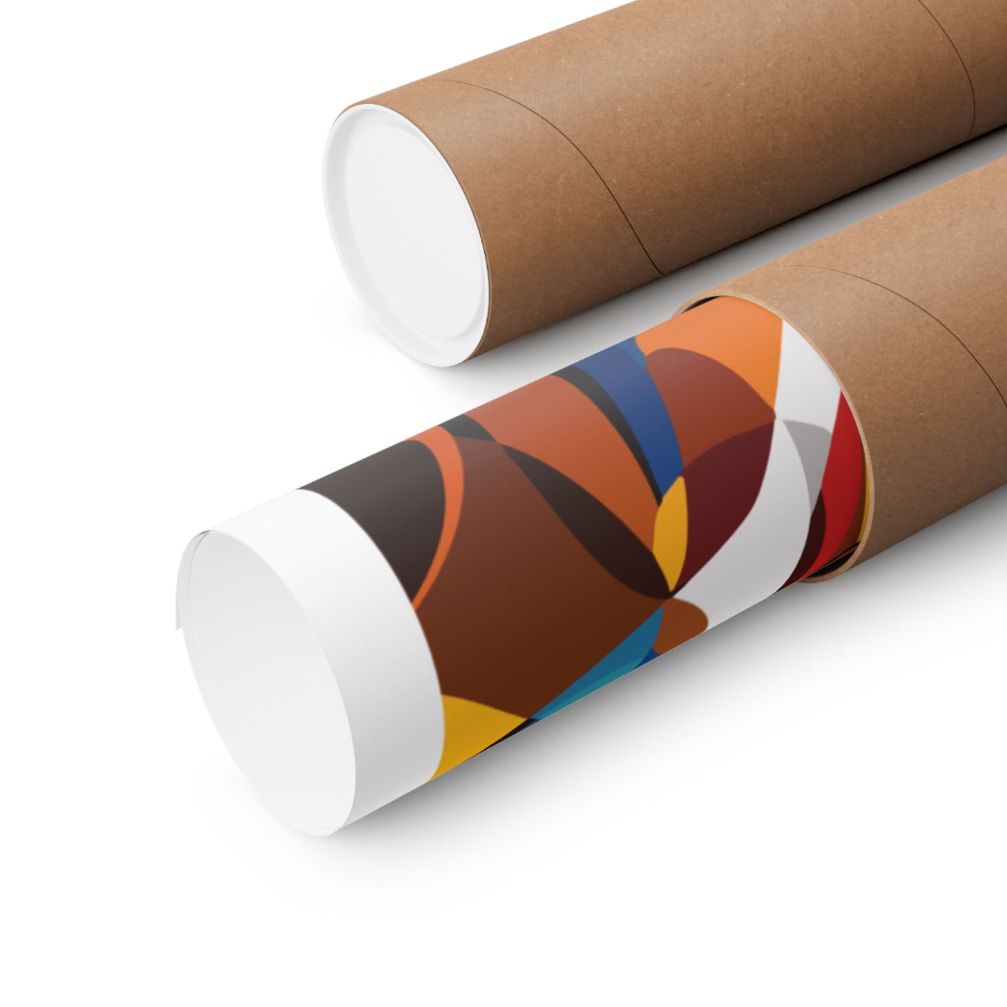 Abstract Faces Poster | African American Men in Cubist Style Wall Art