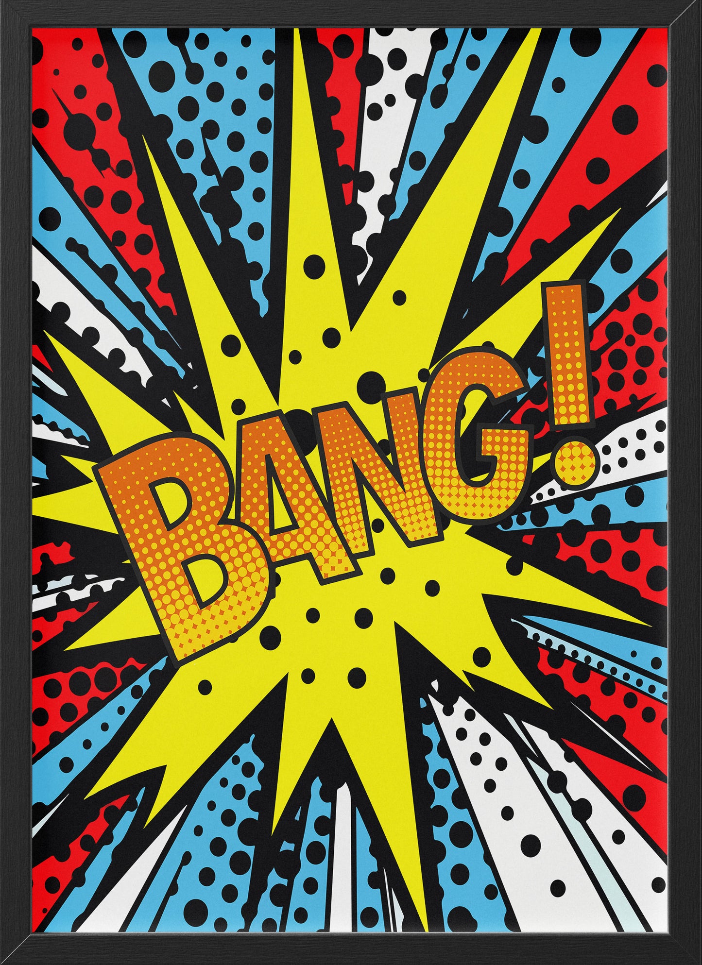 Bang! Pop Art Style Poster