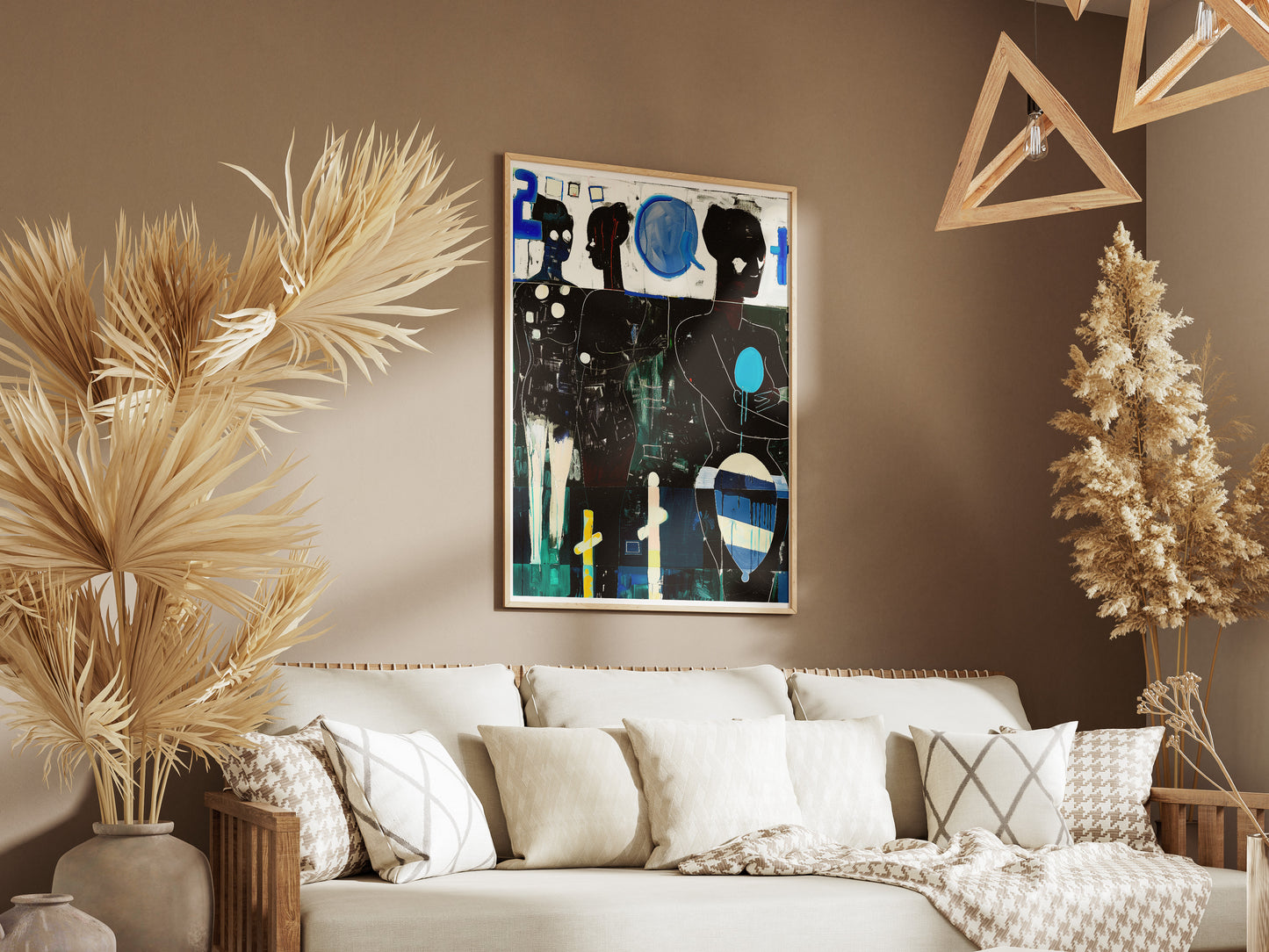 Figurative Expressionist Poster | Bold Contemporary Black Woman Art Print