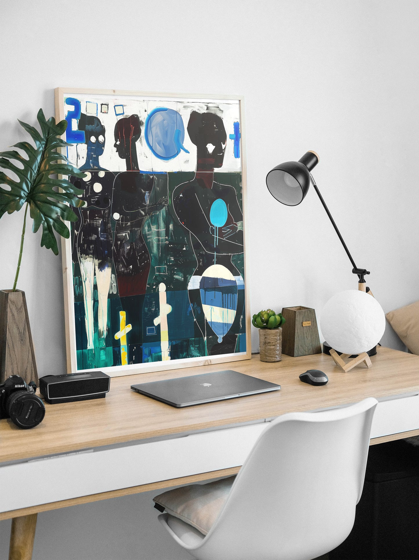 Figurative Expressionist Poster | Bold Contemporary Black Woman Art Print