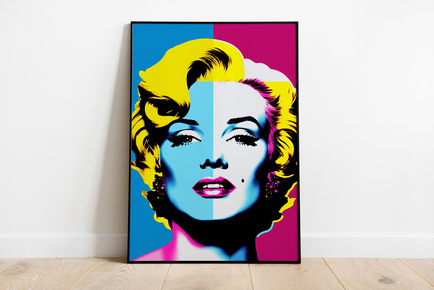 Marilyn Monroe Colorful Pop Art Poster