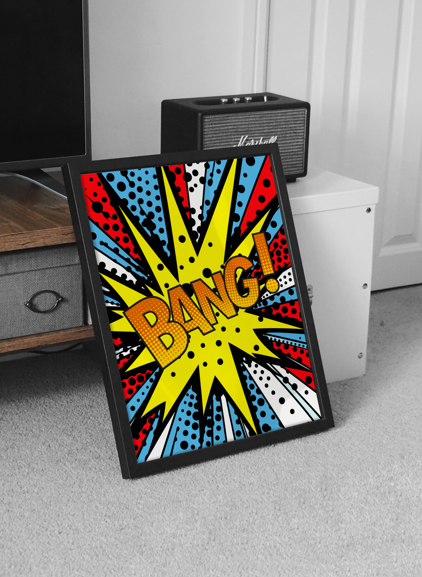 Bang! Pop Art Style Poster