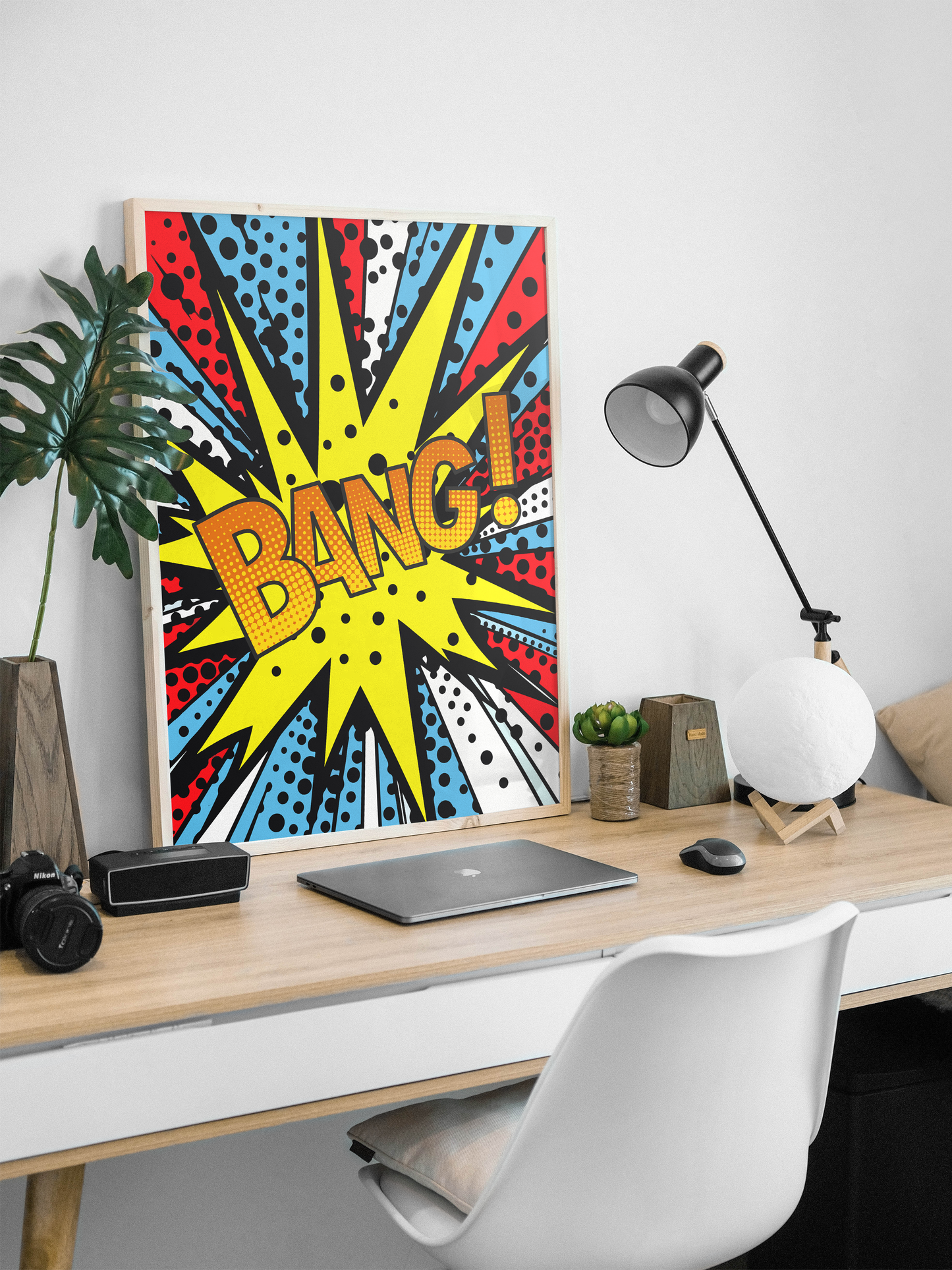 Bang! Pop Art Style Poster