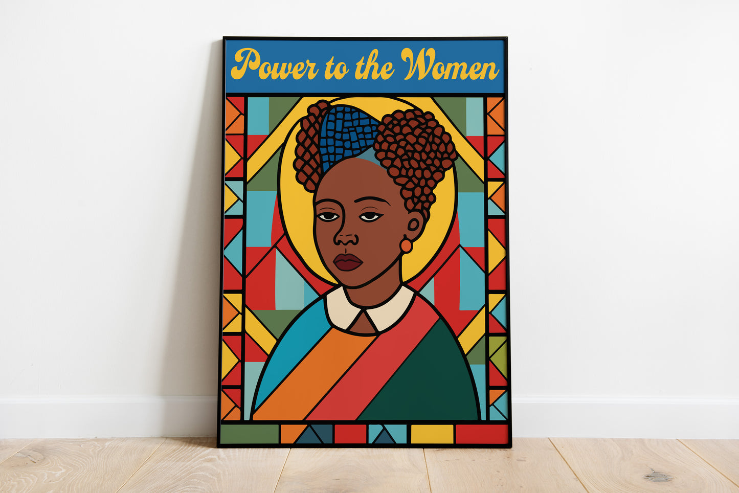 Power to the Women Poster | Feminist African American Art Print