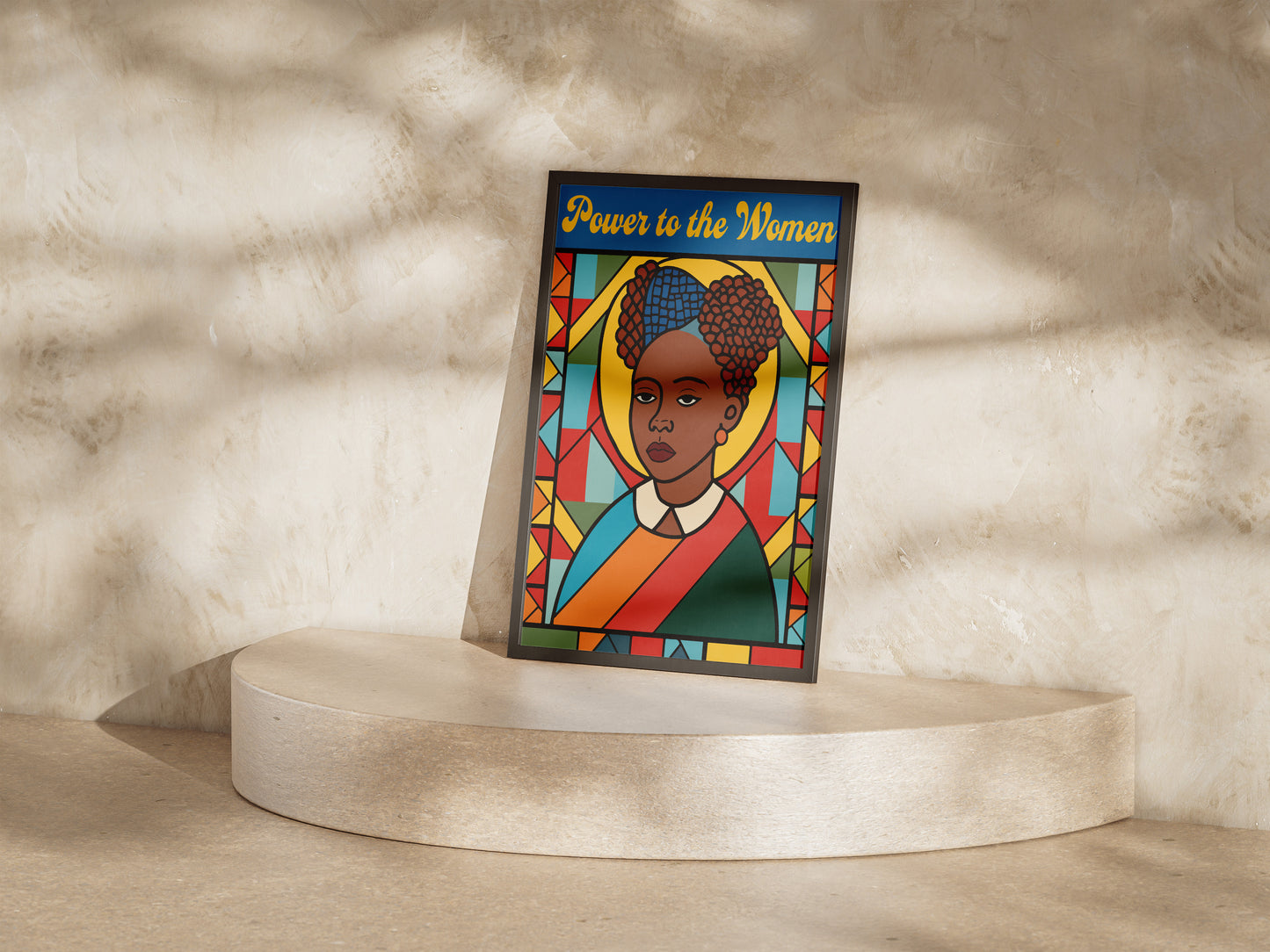 Power to the Women Poster | Feminist African American Art Print