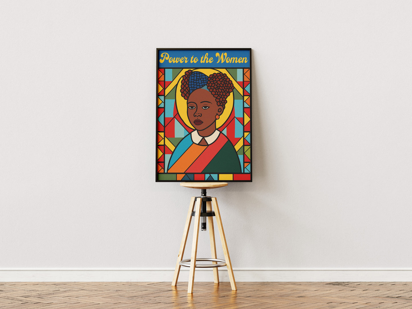 Power to the Women Poster | Feminist African American Art Print