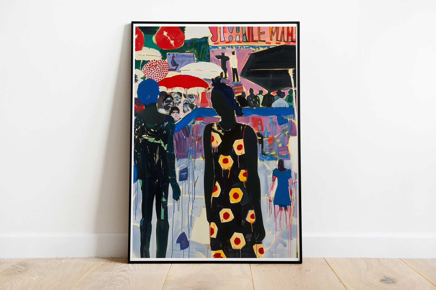 African American Woman Poster | Bold Civil Rights Inspired Art Print