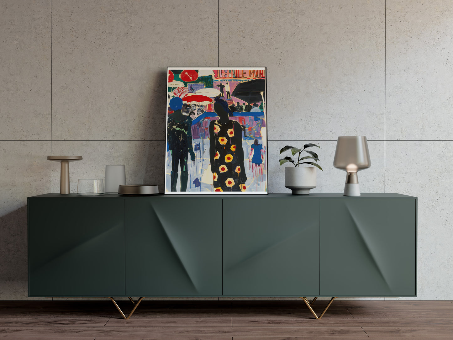 African American Woman Poster | Bold Civil Rights Inspired Art Print