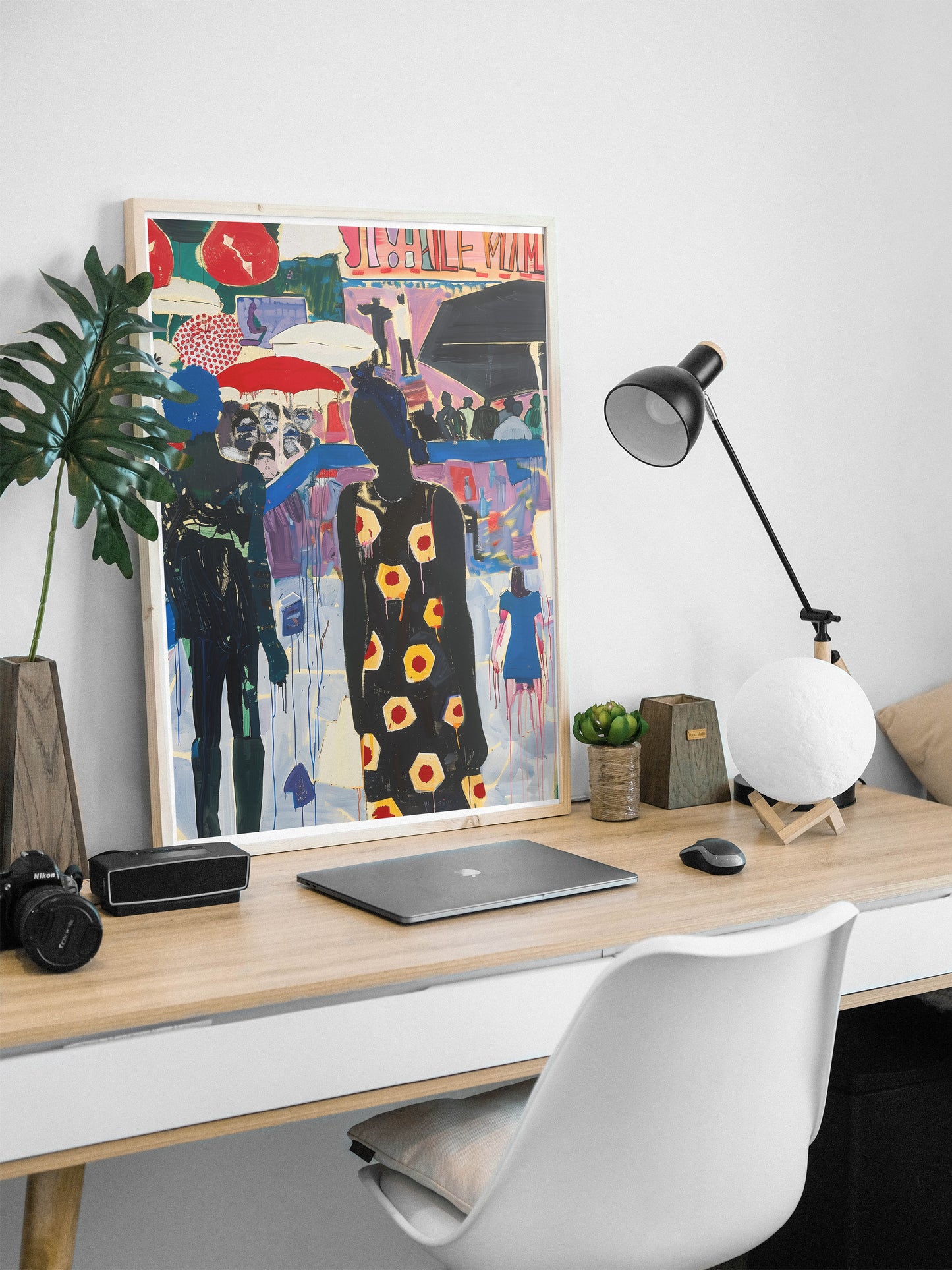 African American Woman Poster | Bold Civil Rights Inspired Art Print
