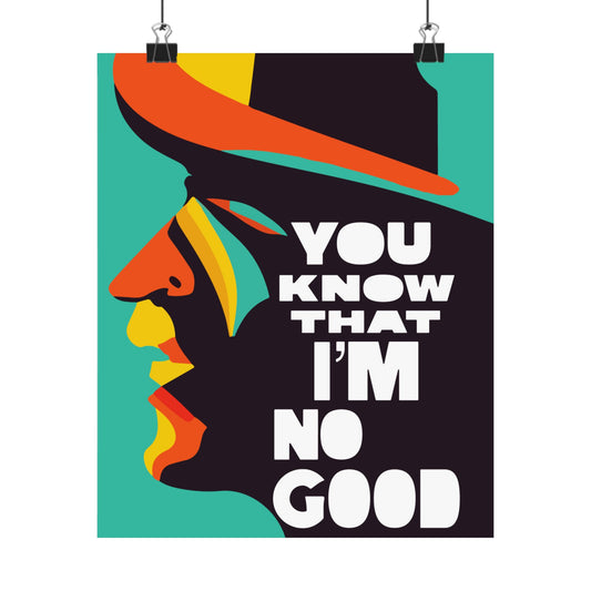 Psychedelic Typography Poster