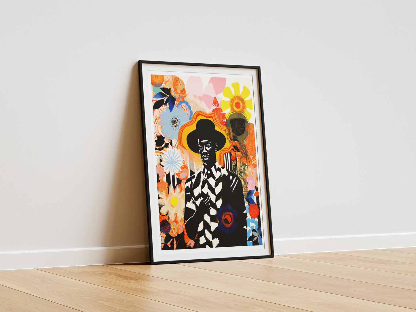 Afrofuturist Storytelling Poster | Bold African American Collage Wall Art