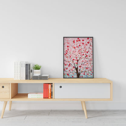 Cherry Blossom Botanical Print