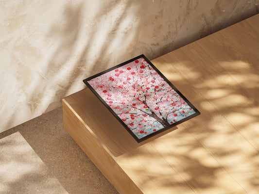 Cherry Blossom Botanical Print